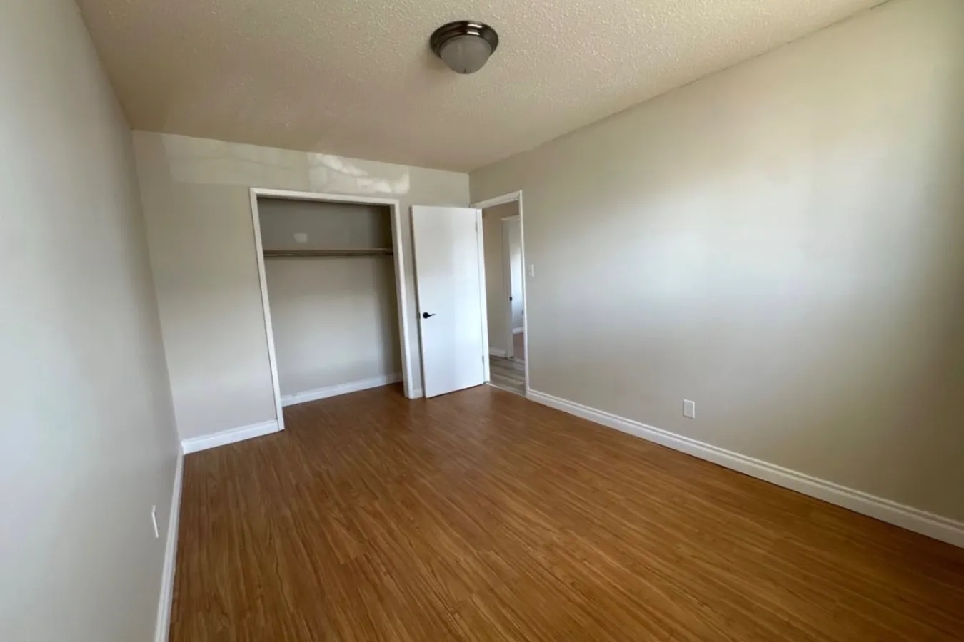Finished basement bedroom