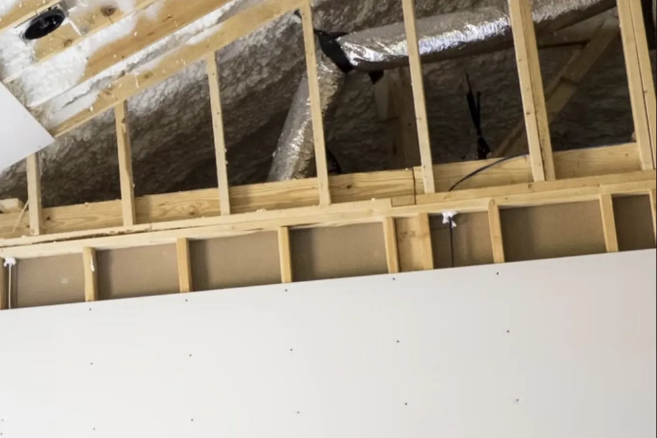 Basement framing, drywall and finished surfaces